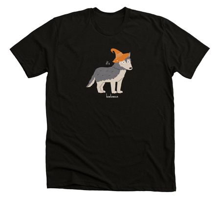 It's Howloween, a Solid Black Blend Premium Unisex Tee