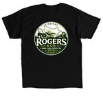 Rogers & Co. lawn care services&nbsp;, a Black Classic Unisex Tee (back-view)