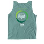 Phelan-McDermid Syndrome Awareness Day 2026, a Seafoam Comfort Colors Tank Top (back-view)