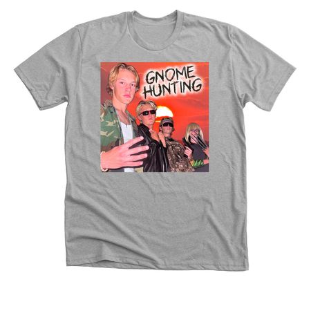 Gnome Hunters, a Athletic Heather Premium Unisex Tee