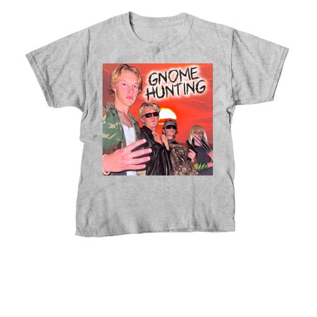 Gnome Hunters, a Sport Grey Youth Unisex Tee