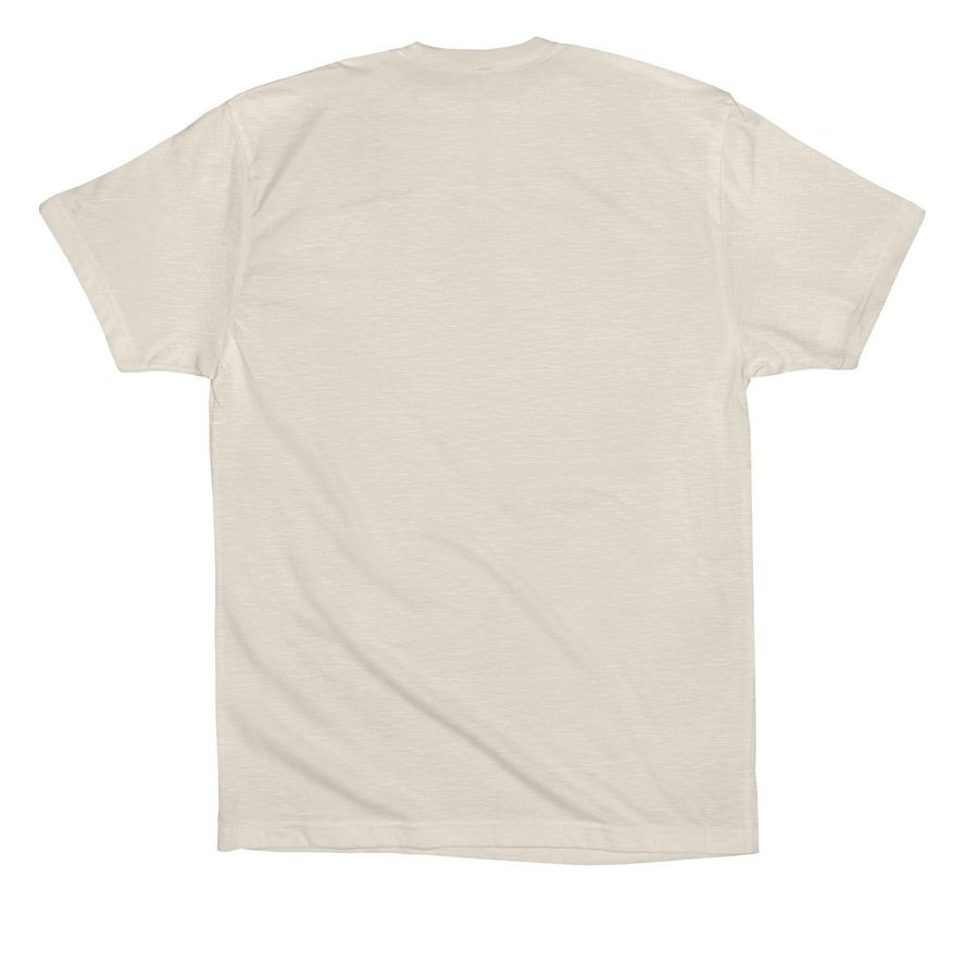 Retro Cougar Shirts, a Dust Premium Cotton Tee (back-view)