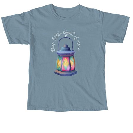This Little Light of Mine, a Ice Blue Comfort Colors Unisex Tee