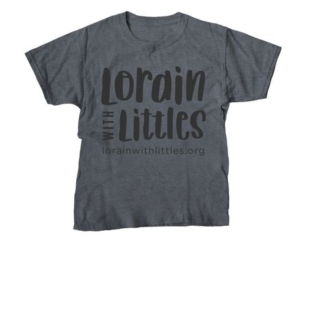 LwL Classic Logo (Adult & Youth), a Dark Heather Youth Unisex Tee