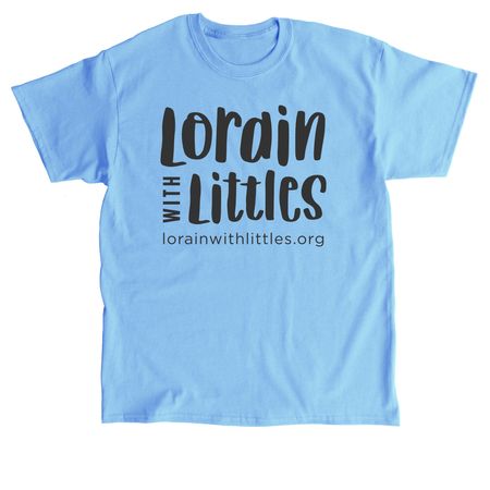 LwL Classic Logo (Adult & Youth), a Carolina Blue Classic Unisex Tee