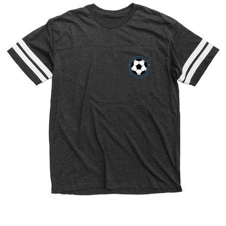Team Pet, a Vintage Smoke / White Football Jersey Tee