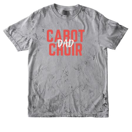 Cabot Choir Dad Tee, a Smoke Comfort Colors Colorblast Tee