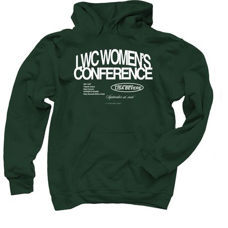 Classic Women's Conf '26, a Forest Green Pullover Hoodie