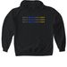 GJM Plain Slogan, a Black Gildan Softstyle Pullover Hoodie