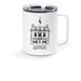 Cleveland Park Fire Station Mug, a White Stainless Steel Travel Mug