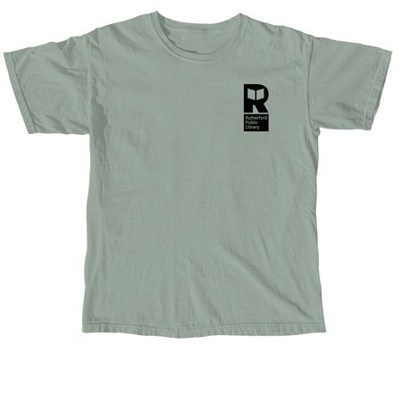 No Shelf Control, a Bay Comfort Colors Unisex Tee (back-view)