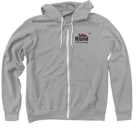 Will belay for chocolate, a Athletic Heather Zip Up Hoodie
