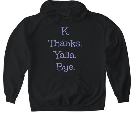 The Answer To Every Thing, a Black Gildan Softstyle Pullover Hoodie
