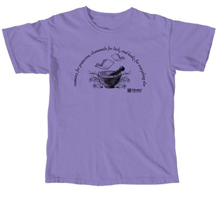 Protection, Luck, and All Else, a Violet Comfort Colors Unisex Tee