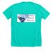 hot guys have Boxers, a Heather Sea Green Premium Unisex Tee (back-view)
