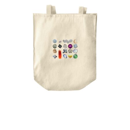 sc4ch found objects vol. 1 totes, a Natural Over-the-Shoulder Shopping Tote Bag