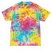 Ryan Haury Memorial Shirt, a Jeweltone Colorburst Crystal Tie Dye Tee (back-view)