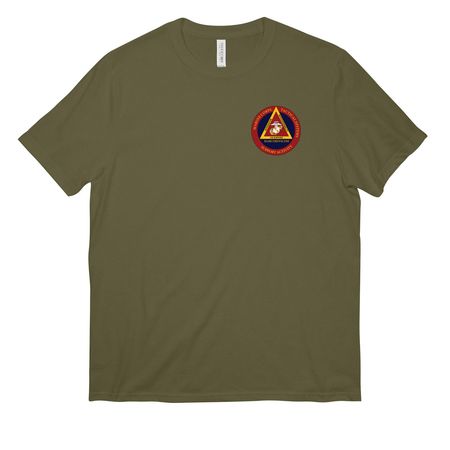 MCTSSA Shirts and Sweaters - Front & Back, a Olive Green Drab All-American Unisex Tee