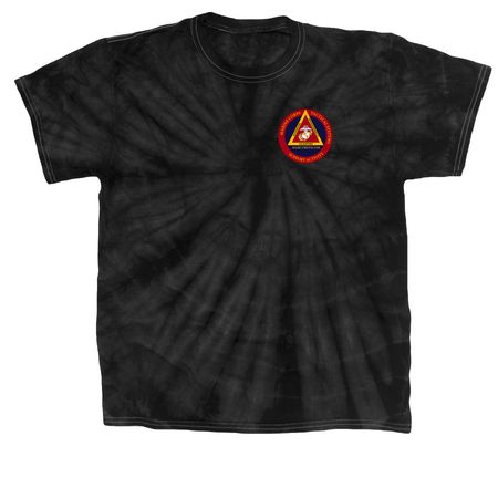 MCTSSA Shirts and Sweaters - Front & Back, a Black Classic Tie Dye Tee