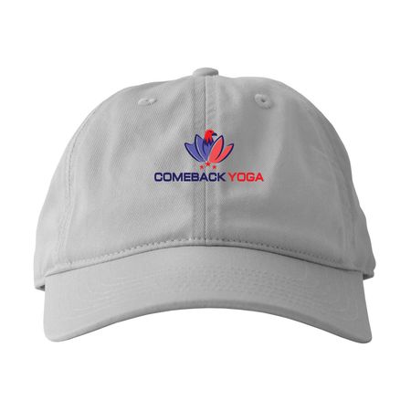 Comeback Yoga 2025 Hats, a Dolphin Printed Eco Baseball Cap