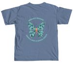 Morgan's Message&nbsp; Apparel, a Blue Jean Comfort Colors Unisex Tee (back-view)