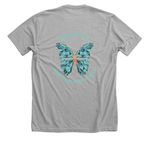 Morgan's Message&nbsp; Apparel, a Athletic Heather Premium Unisex Tee (back-view)