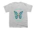 Morgan's Message&nbsp; Apparel, a Sport Grey Youth Unisex Tee (back-view)