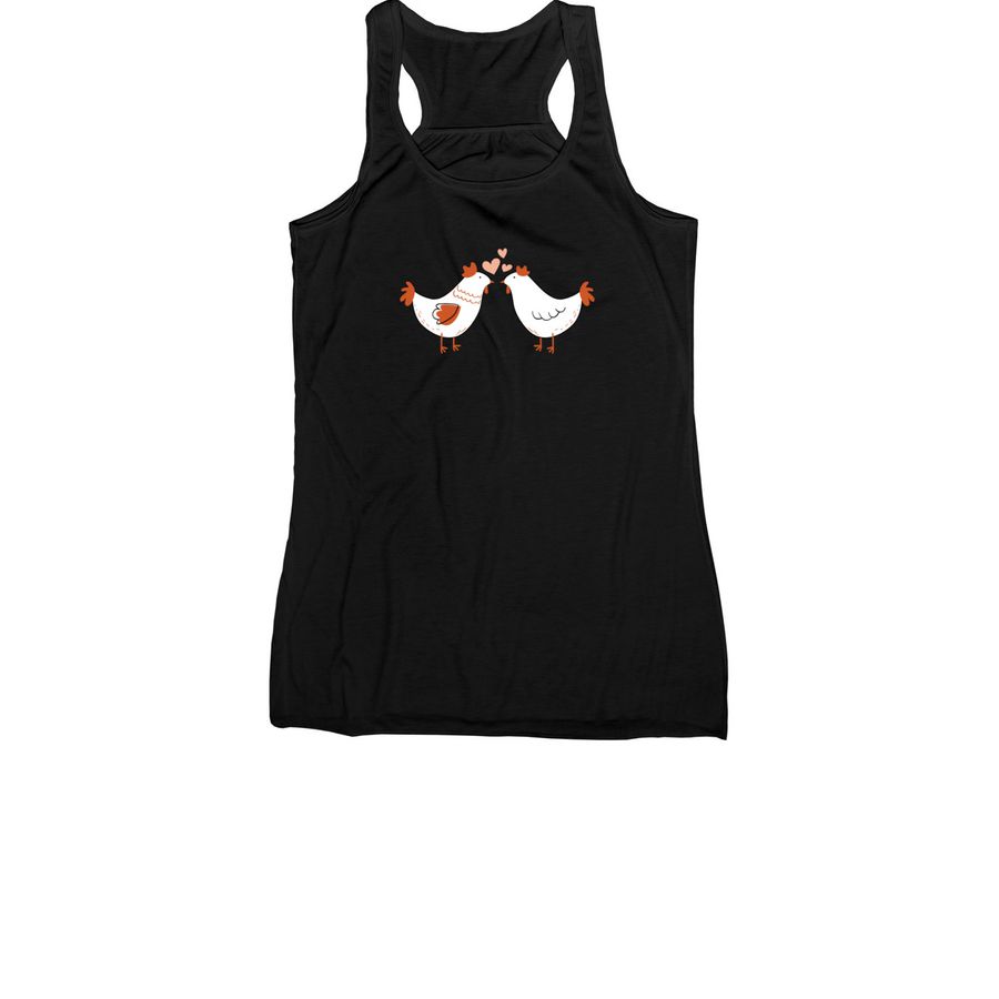 Chickie Love, a Black Women's Racerback