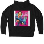 FSN GEAR, a Black Nike Club Fleece Pullover Hoodie (back-view)
