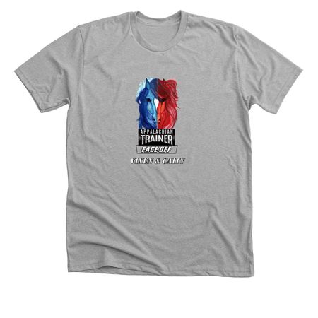 Caity and VIXEN, a Athletic Heather Premium Unisex Tee