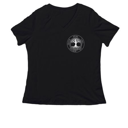 The Church at Spring Forest, a Black Women's Relaxed V-Neck Tee
