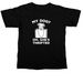 My Dog? Oh, She's Thrifted (White), a Black Comfort Colors Unisex Tee