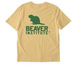 Beaver Institute Tee, a Nispero Stanley/Stella Unisex Creator 2.0 Tee (back-view)