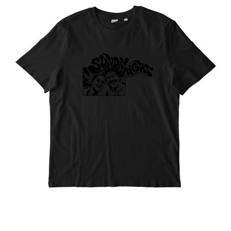 Here We Love, a Black Stanley/Stella Unisex Creator 2.0 Tee
