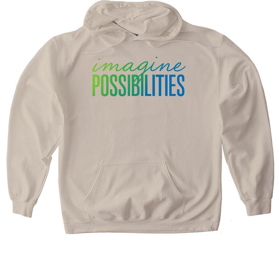 IP Pullover Hoodie, a Sand Gildan Softstyle Pullover Hoodie