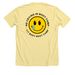 No crying in boot camp, a Heather Yellow Gold Premium Unisex Tee (back-view)