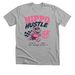 Hippo Hustle 5k Virtual Race, a Athletic Heather Premium Unisex Tee