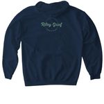 Mother's Day 2026, a Navy Gildan Softstyle Pullover Hoodie (back-view)