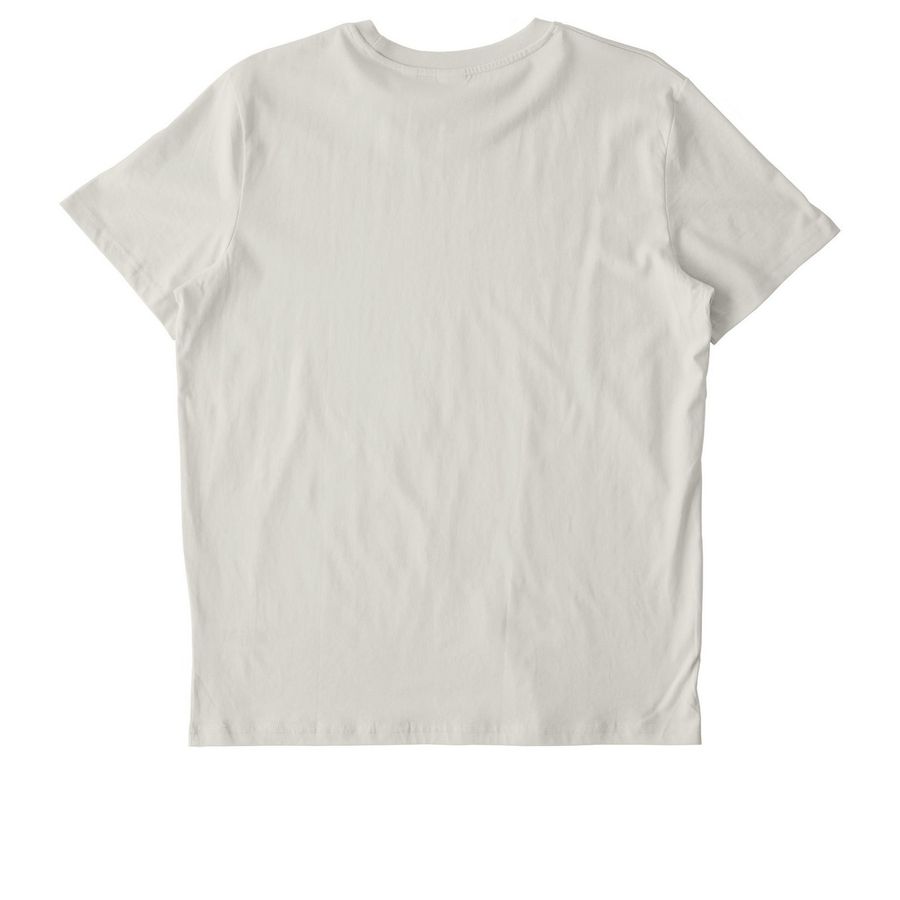 Mom?s going gold for September, a Natural Raw Stanley/Stella Unisex Crafter Tee (back-view)