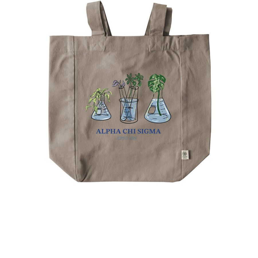 Plant tote bag, a Pumice Recycled Cotton Tote Bag