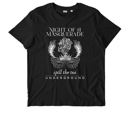Night of a Masquerade, a Black Stanley/Stella Unisex Crafter Tee