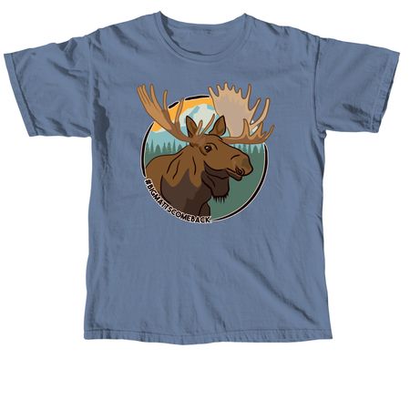#BIGMATTSCOMEBACK, a Blue Jean Comfort Colors Unisex Tee