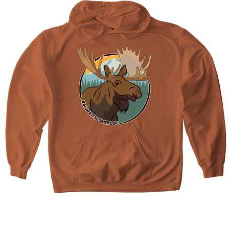 #BIGMATTSCOMEBACK, a Texas Orange Softstyle Pullover Hoodie