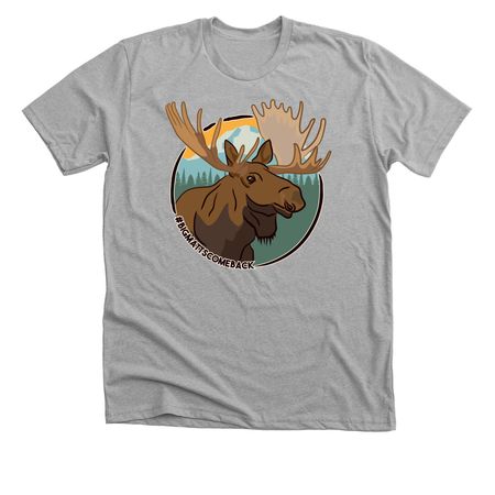 #BIGMATTSCOMEBACK, a Athletic Heather Premium Unisex Tee