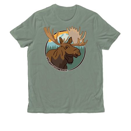 #BIGMATTSCOMEBACK, a Matcha Green Allmade Organic Cotton Unisex Tee