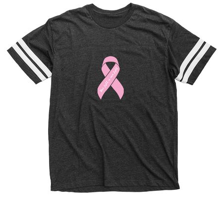 Team Heather Jersey Tee, a Vintage Smoke / White Football Jersey Tee