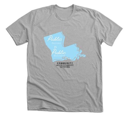 Community Accountability Network&nbsp;, a Athletic Heather Premium Unisex Tee