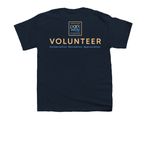 2026 GARCU Shirt, a Navy Youth Unisex Tee (back-view)