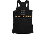 2026 GARCU Shirt, a Black Women's Racerback (back-view)