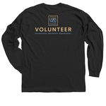 2026 GARCU Shirt, a Black Classic Long Sleeve Tee (back-view)